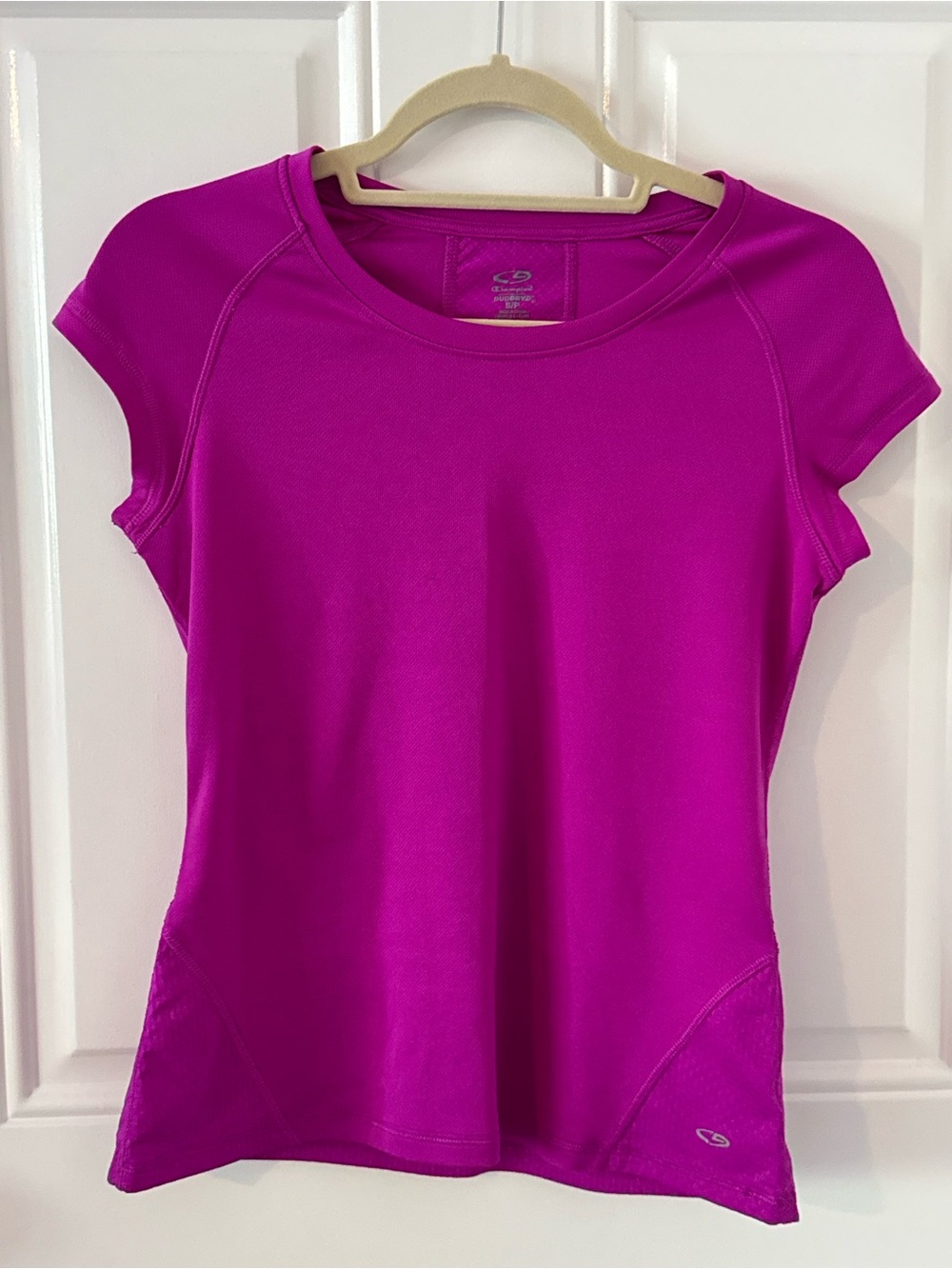 Champion Fuchsia Short-Sleeve Performance Tee Size Small